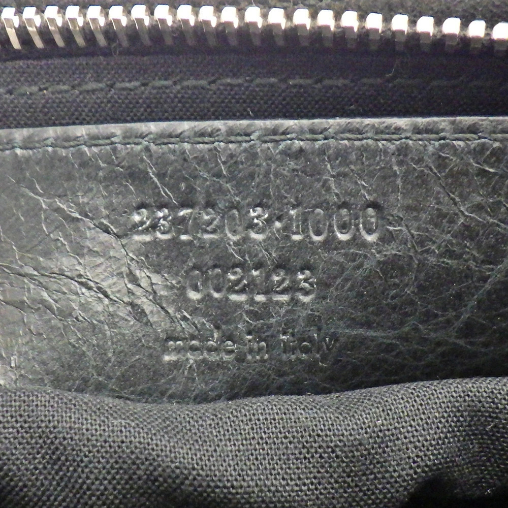 Balenciaga The Giant Hip Hobo Bag Leather Black Crossbody